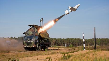 Military Missile Launch in Action wallpaper