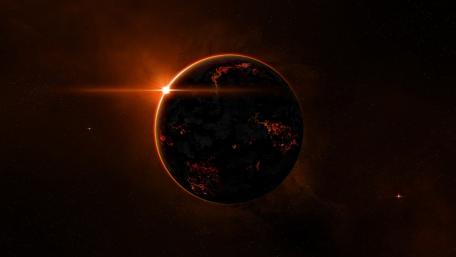 Red planet wallpaper