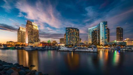 San Diego harbour wallpaper