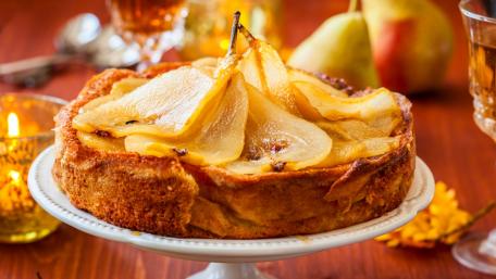 Pear tart wallpaper