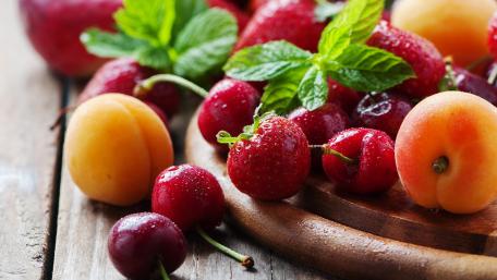 Vibrant Fruit Medley for Your Space wallpaper