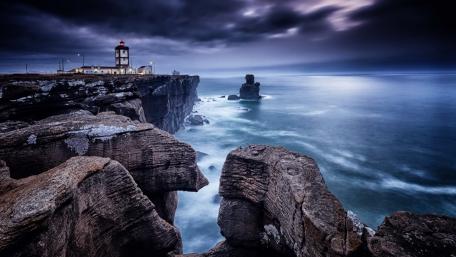 Cabo Carvoeiro Lighthouse wallpaper