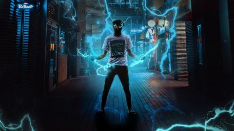 Super power guy wallpaper