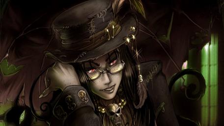 Gothic anime art wallpaper