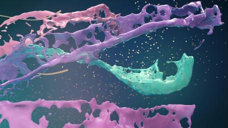 Vivid Liquid Dynamics Wallpaper wallpaper