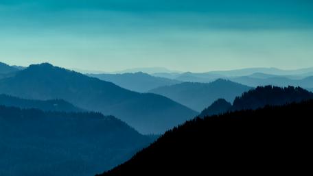 blue mountain wallpaper