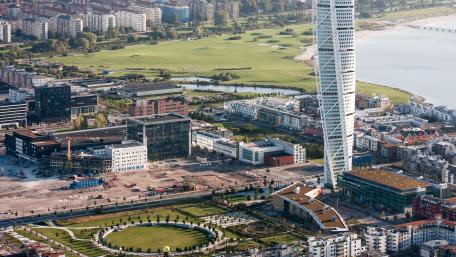 Turning Torso in Malmö, Sweden wallpaper