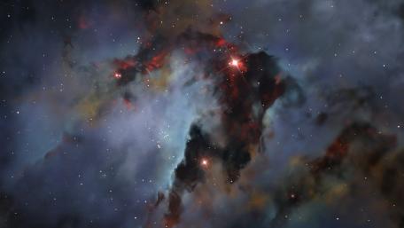 Wonders of the Cosmic Clouds wallpaper