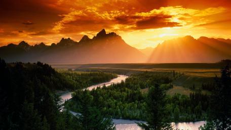 Snake River, Grand Teton National Park wallpaper