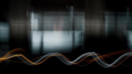 Energy waves wallpaper