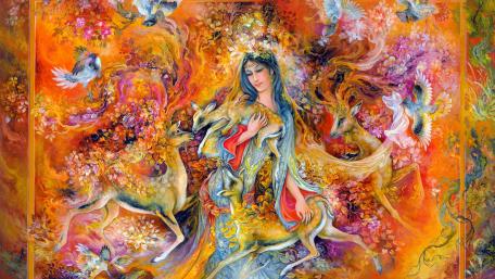 Persian Miniature - Iranian Dance wallpaper