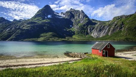 Raftsundet, Lofoten Islands wallpaper