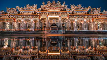 Zhulin Mountain Buddhist Temple wallpaper