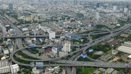 Makkasan Interchange in Bangkok wallpaper