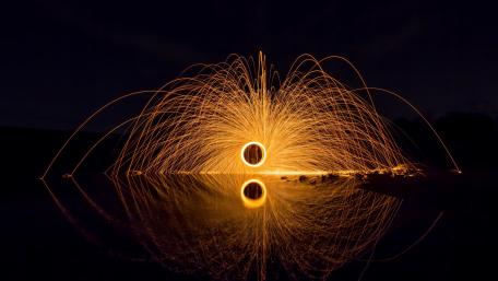 Steel Wool, Spinning wallpaper