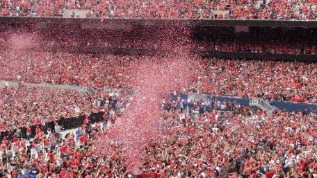 Chicago Blackhawks 2015 Victory Rally wallpaper