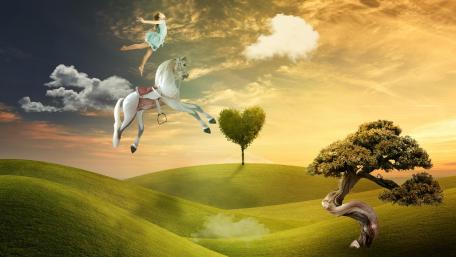 Dreamland Escape in Neverland Hills 4K wallpaper
