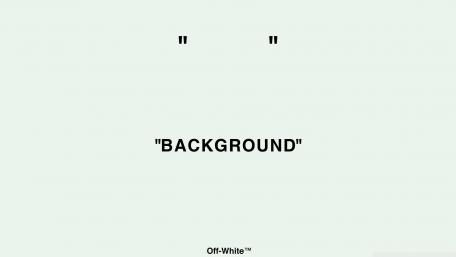 Minimalist Humor in Quotation Marks wallpaper