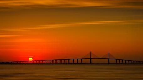 Sunshine Skyway Bridge, Florida wallpaper