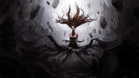 Creepy witcher wallpaper
