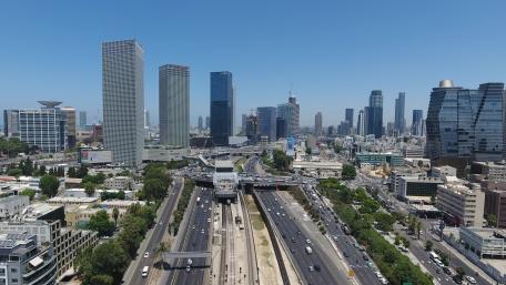 HaShalom Interchange in Tel Aviv wallpaper