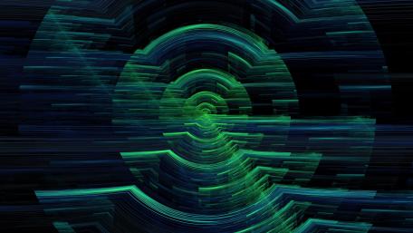 Hologram Circles wallpaper
