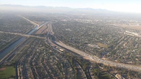 Junction of I-405 and I-605 wallpaper