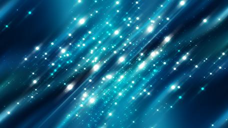 Glittering Blue Bokeh Abstract Wallpaper wallpaper