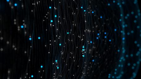 Glowing Bokeh Nightscape wallpaper