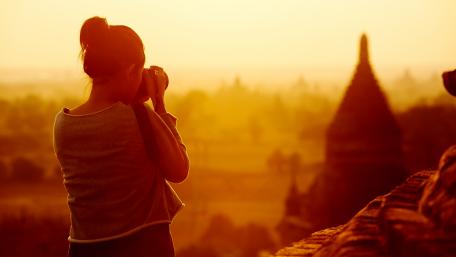 Golden Hour Photography Adventure wallpaper