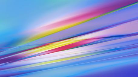 Vibrant Lines in Blue Blissful Hues wallpaper