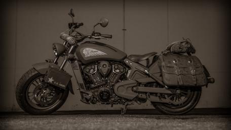 Indian 741B Call of Duty Motorcycle wallpaper