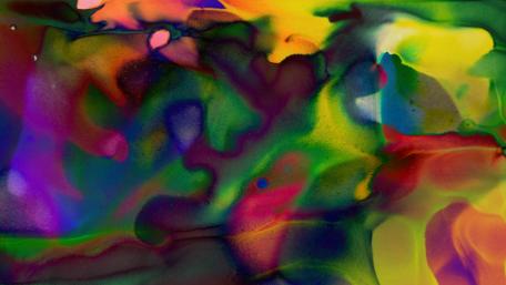 Neon colors abstraction wallpaper