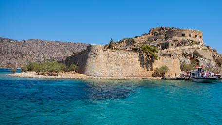 Spinalonga fortress wallpaper