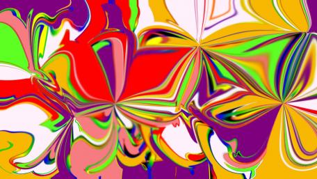 Floral swirls 2020 wallpaper