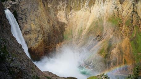 Lower Falls of the Yellowstone wallpaper