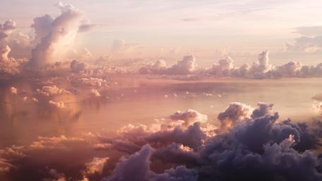 Above the Clouds Beauty wallpaper