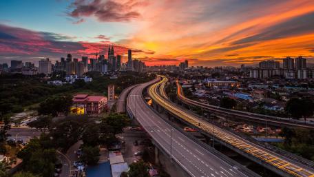 Ampang–Kuala Lumpur Elevated Highway in Kuala Lumpur wallpaper