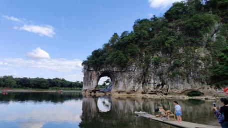 Serene Landscape of Nature's Masterpiece wallpaper