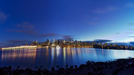 Vancouver lights wallpaper