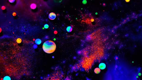 Vibrant Nebula Dreamscape wallpaper