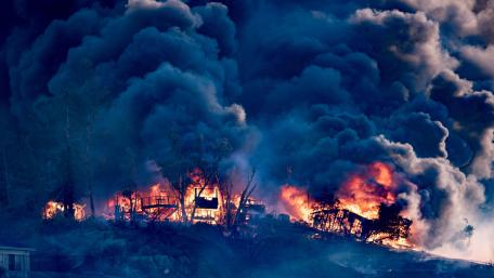 Skirball Fire wallpaper