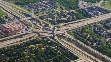 Interchange in the Greater Houston Area wallpaper