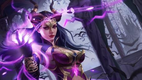 Enchantress of the Demonic Realm wallpaper