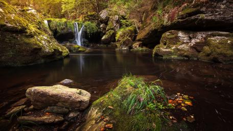 Steinklamm, Bavarian Forest National Park wallpaper
