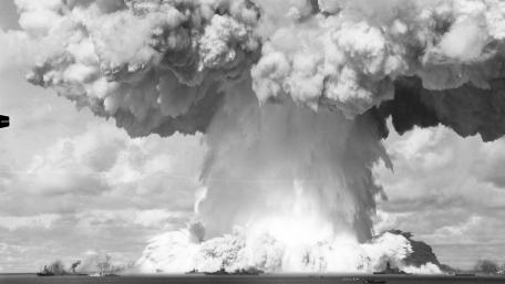 Baker Test Atomic Explosion During Operation Crossroads wallpaper