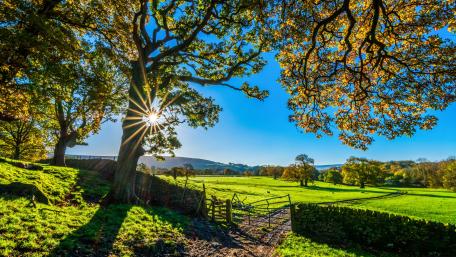 England countryside scenery wallpaper