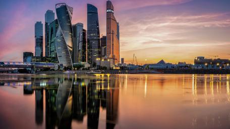 Moscow International Business Center wallpaper