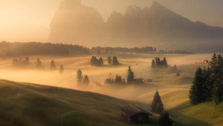 Seiser Alm wallpaper