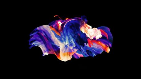 Vibrant Abstract Waves in HD wallpaper